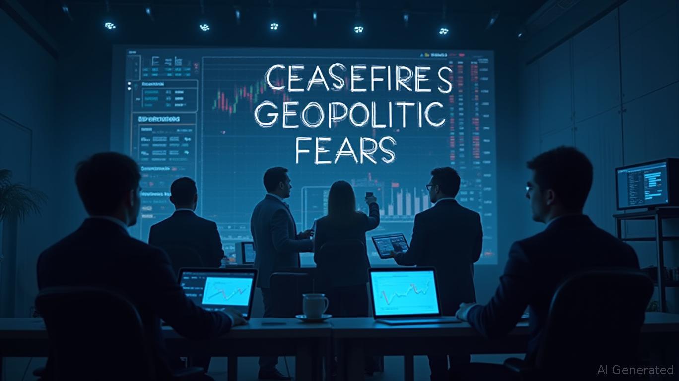 比特币最新消息：地缘政治担忧缓解，机构带来加密货币市场稳定。